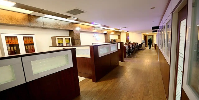 پارتیشن بندی کلینیک زیبایی
